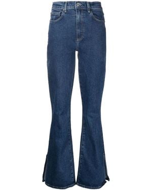 Le Jean Stella Flared-Leg Jeans - Blue