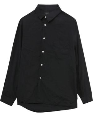 COMME DES GARÇON BLACK Button Long-Sleeve Shirt - Black