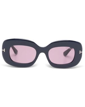 Tom Ford Geometric Frame Sunglasses - Blue