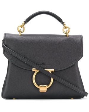 Ferragamo Gancini Shopper - Zwart