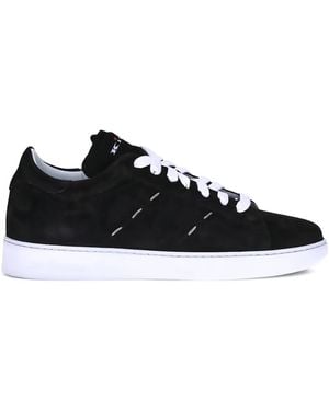 スニーカー KITON Men Sneakers 91323 USSFITSN008090306Z 89531 Black Fits - Sneakers Cotton Black | Kiton