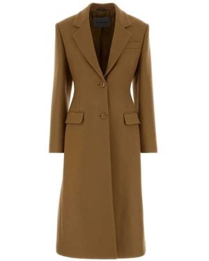 Balenciaga Abrigo Con Botones - Neutro