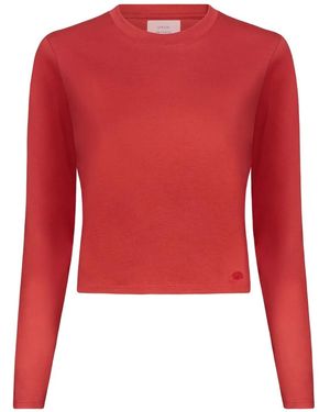 Loulou de Saison Masal Long-Sleeve T-Shirt - Red