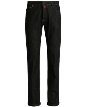 Kiton Vaqueros Con Cinco Bolsillos - Negro