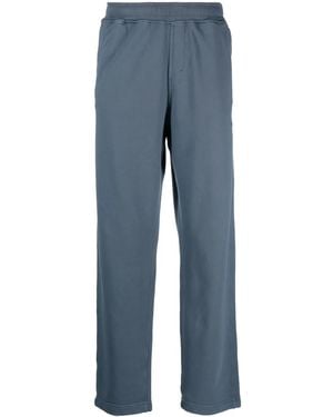 Stone Island Straight-Leg Track Trousers - Blue