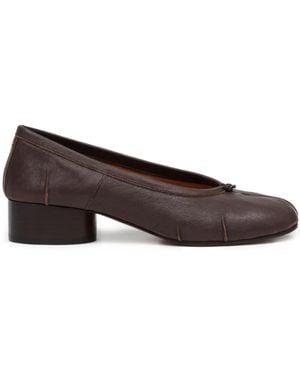 Maison Margiela 30mm Tabi Pumps - Brown