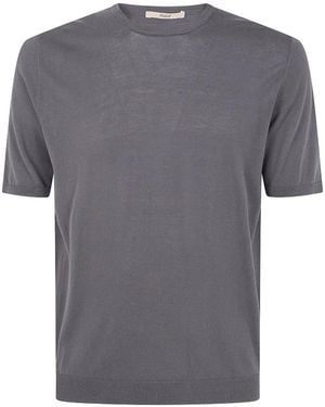 Nuur T-Shirt Mit Rundem Ausschnitt - Grau