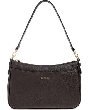 MICHAEL Michael Kors Zip-Top Shoulder Bag - Black