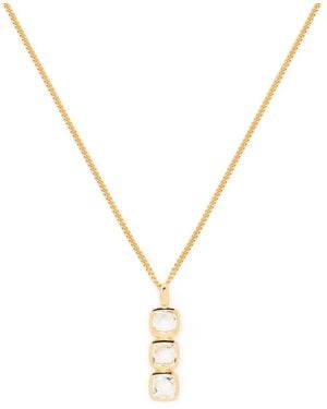 Tom Wood Delicate Crystal-Embellished Necklace - Metallic