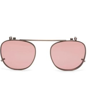 Garrett Leight Langley Clip-On Lenses - Pink