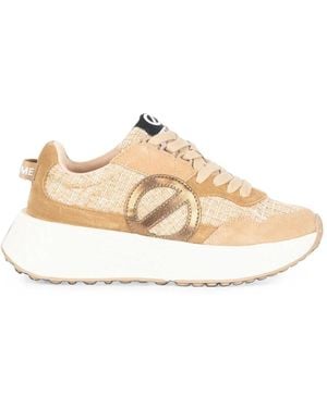 No Name Carter Suede Sneakers - Natural