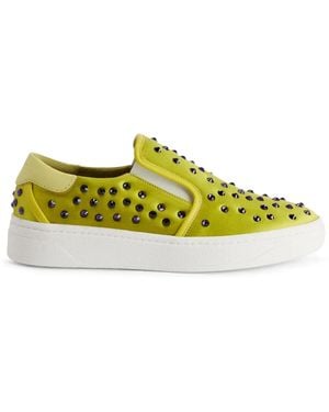 Giuseppe Zanotti Gz94 Slip-On Trainers - Yellow