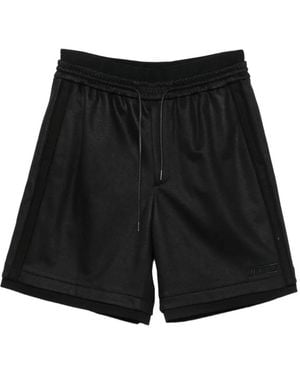 Juun.J Gelaagde Shorts - Zwart