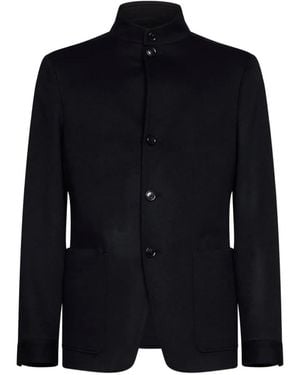 ZEGNA Oasi Cashmere Il Conte Jacket - Blue