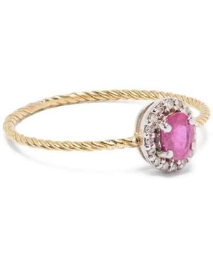 Wouters & Hendrix 18Kt Ruby Ring - Pink