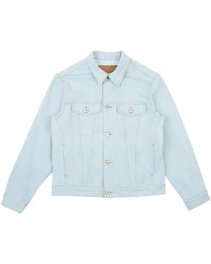 Naked & Famous Secret Agent Denim Jacket - Blue