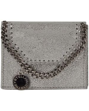 Stella McCartney Falabella Tri-Fold Wallet - Grey