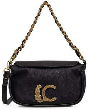Lola Casademunt Sac Porté Épaule À Plaque Logo - Black