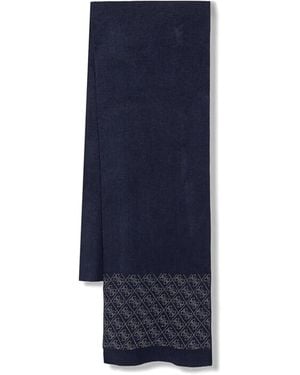 Guess Nora geometric pattern scarf - Azul