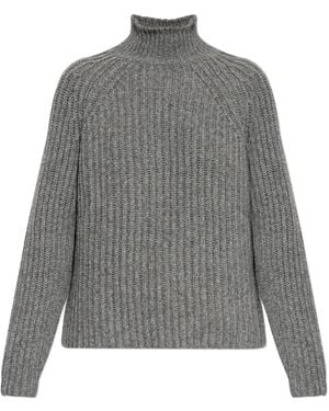 Sease Ribbeturtleneck Knitwear - Gray
