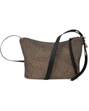 Borbonese Small Prive Shoulder Bag - Brown