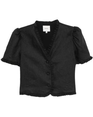 Reformation Bess Oberteil - Schwarz