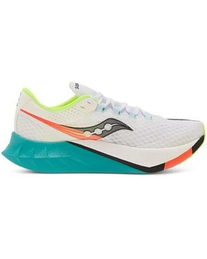 Saucony Endorphin Pro 4 メッシュパネル スニーカー - ブルー