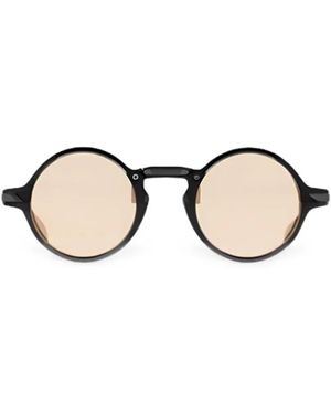 Movitra Round-Frame Sunglasses - Black