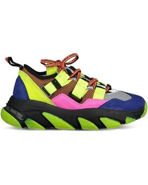Circus Hotel Sneakers Con Design Color-Block - Verde