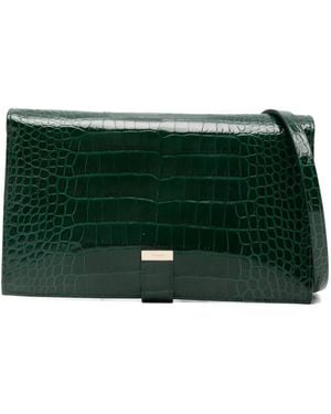 Tom Ford Croc-Effect Wallet - Green