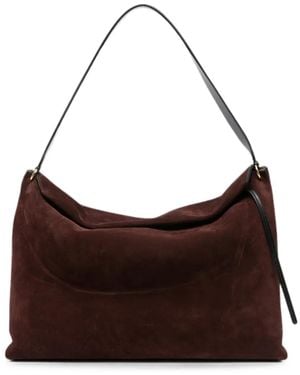 Wandler Penelope Suede Shoulder Bag - Brown