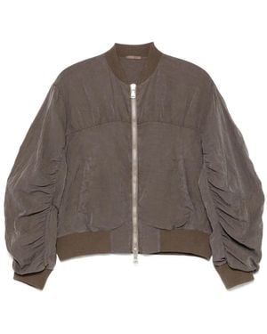 Transit Geraffte Jacke - Braun