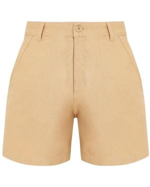 Osklen Cotton Bermuda Shorts - Natural