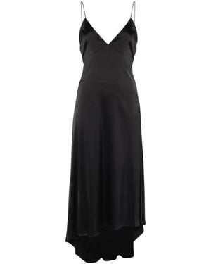 Alice + Olivia Open-Back Midi Dress - Black