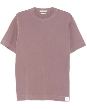 Daniele Fiesoli Crew-Neck Short-Sleeve T-Shirt - Purple