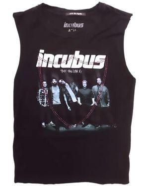 HTC Studded Graphic-Print Tank Top - Blue