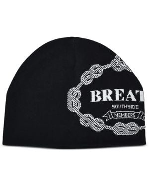 BREATH Logo Beanie Hat - Black