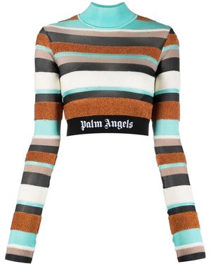 Palm Angels Lurex Top - Multicolor