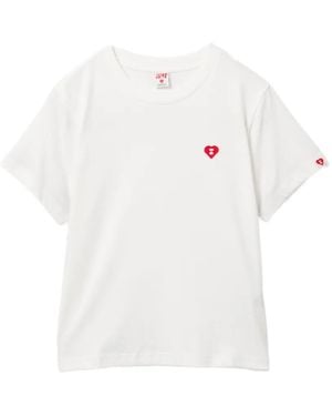 AAPE BY A BATHING AP Logo Patched T-Shirt - White
