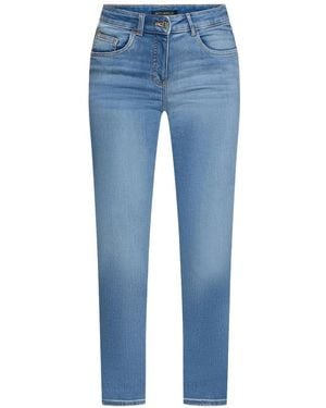 Betty Barclay Patch-Pockets Jeans - Blue