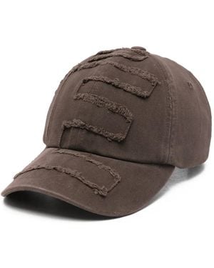 Etudes Studio Logo-Detail Beanie Hat - Brown