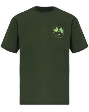 Amir Slama Graphic-Print T-Shirt - Green