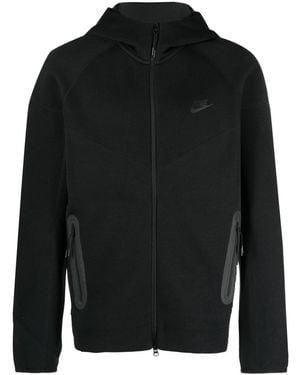 Nike Tech Fleece Zip-Up Hoodie - Black