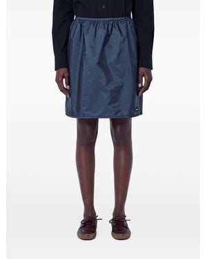 Miu Miu Technical Fabric Skirt - Blue