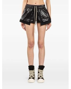 Rick Owens Drawstring Boxer Shorts - Black