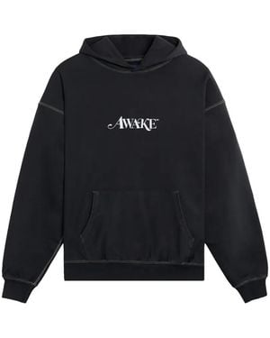AWAKE NY Hoodie À Logo Brodé - Noir