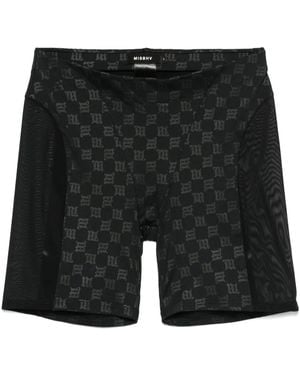 MISBHV Shorts Mit Print - Schwarz