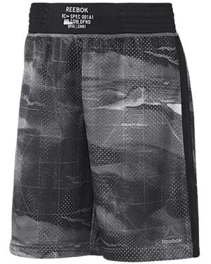 Reebok Combat Prime Boxing Shorts - Grey