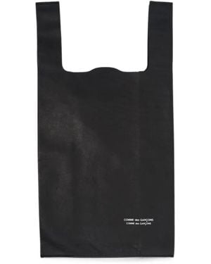 Comme des Garçons Logo-Print Tote Bag - Black