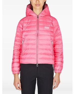 Duvetica Hooded puffer jacket - Rot